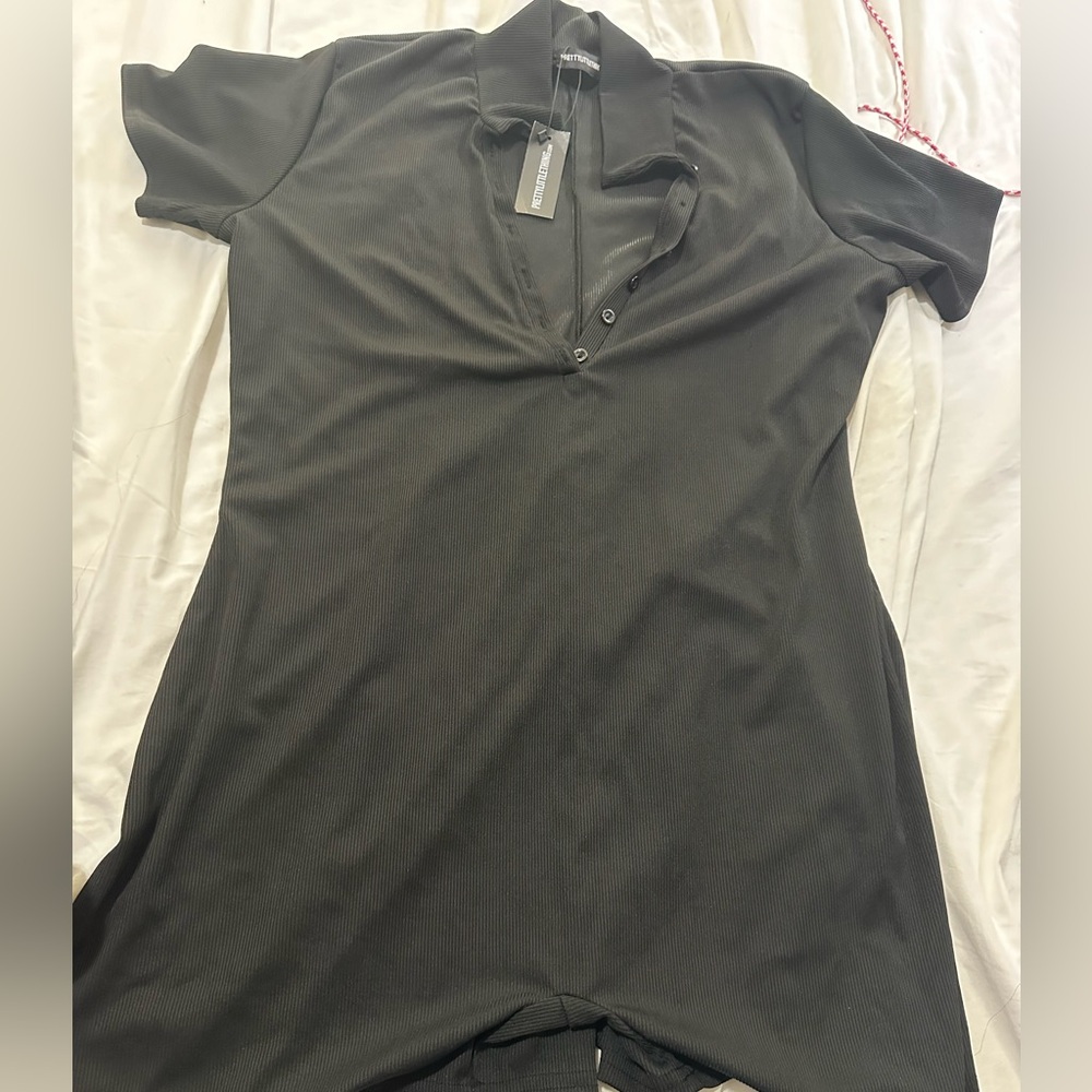 Pretty Little Thing black romper